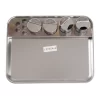 Khay Inox Phẫu Thuật 4 Hũ