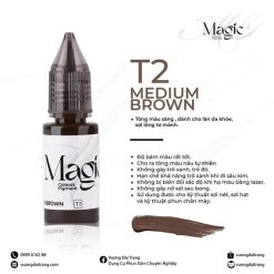 Mực Magic - T2 Medium Brown - Nâu Vừa