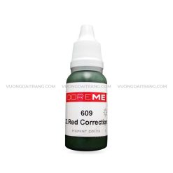 Mực DOREME - 609 -  Xanh Rêu - XL trổ đỏ nặng