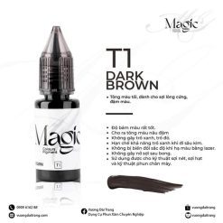 Mực Magic - T3 Dark Brown - Nâu Đen